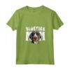 Donna Bluetick Coonhound Mamma Cane Mamma Carino Madre Maglietta con Collo a V - Bluetick Mom - Ideale per la Festa della Mamma