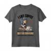 Bluetick Coonhound Dog Breed - Mi piace il caffè my Bluetick Maglietta - Regalo per Amanti dei Cani Bluetick Coonhound