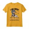 Bluetick Coonhound Dog Breed - Mi piace il caffè my Bluetick Maglietta - Regalo per Amanti dei Cani Bluetick Coonhound
