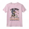 Bluetick Coonhound Dog Breed - Mi piace il caffè my Bluetick Maglietta - Regalo per Amanti dei Cani Bluetick Coonhound