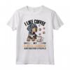 Bluetick Coonhound Dog Breed - Mi piace il caffè my Bluetick Maglietta - Regalo per Amanti dei Cani Bluetick Coonhound