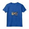 Donna Bluetick Coonhound Maglietta con Collo a V - Peace Love Coonhounds - Funny Bluetick Coonhound Christmas Gift for Dog Lovers