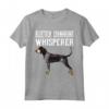 Divertente Bluetick Coonhound Whisperer - Maglietta Amante dei Cani per Appassionati - Ideale per Amici e Familiari