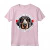 Funny Bluetick Coonhound Rubare Cuori Blasting Farts Maglietta - Design Divertente per Amanti dei Cani Bluetick Coonhound