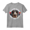 Funny Bluetick Coonhound Rubare Cuori Blasting Farts Maglietta - Design Divertente per Amanti dei Cani Bluetick Coonhound
