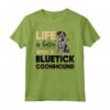 Bluetick Coonhound Dog Breed Life is Better - Maglietta con Grafica Bluetick - Regalo per Amanti dei Cani - Ideale per Festa della Mamma, Festa del Papà, Natale o Compleanno