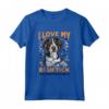 Bluetick Coonhound - Razza di Cane I Love my Bluetick Coonhound Maglietta - Regalo per Amanti dei Cani - Ideale per Festa della Mamma, Festa del Papà, Natale o Compleanno