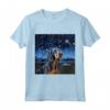 Bluetick Coonhound Notte stellata - Maglietta per Amanti del Bluetick Coonhound - Ideale per Compleanno o Regalo