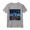 Bluetick Coonhound Notte stellata - Maglietta per Amanti del Bluetick Coonhound - Ideale per Compleanno o Regalo