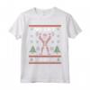No Lift No Gift - Gym Workout Funny Santa Bodybuilding Xmas Maglietta - Regalo Divertente per Amanti del Fitness a Natale