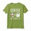 Kettlebells & Coffee - Divertente T-shirt per l'Allenamento HIIT in Palestra - Ideale per Amanti del Fitness e del Caffè