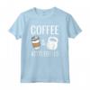 Kettlebells & Coffee - Divertente T-shirt per l'Allenamento HIIT in Palestra - Ideale per Amanti del Fitness e del Caffè