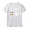 Kettlebells & Coffee - Divertente T-shirt per l'Allenamento HIIT in Palestra - Ideale per Amanti del Fitness e del Caffè