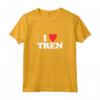 I Love Tren - Divertente Canotta da Bodybuilder per Allenamento in Palestra - Regalo Spiritoso di Sollevamento Pesi