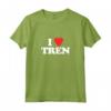 I Love Tren - Divertente Canotta da Bodybuilder per Allenamento in Palestra - Regalo Spiritoso di Sollevamento Pesi
