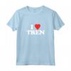 I Love Tren - Divertente Canotta da Bodybuilder per Allenamento in Palestra - Regalo Spiritoso di Sollevamento Pesi