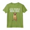Meno Persona Più Cani Boerboel Maglietta - Design Divertente - Regalo per Amanti dei Cani