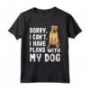 Programmi Con Il Mio Cane Boerboel Maglietta - Design Divertente per Amanti dei Cani - Sorry I Can't I Have Plans With My Boerboel Dog