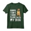 Programmi Con Il Mio Cane Boerboel Maglietta - Design Divertente per Amanti dei Cani - Sorry I Can't I Have Plans With My Boerboel Dog