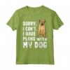 Programmi Con Il Mio Cane Boerboel Maglietta - Design Divertente per Amanti dei Cani - Sorry I Can't I Have Plans With My Boerboel Dog