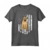 American Flag Boerboel Maglietta - T-shirt 4th Of July USA per Amanti dei Cani - Regalo Unico per il 4 Luglio