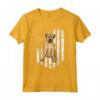 American Flag Boerboel Maglietta - T-shirt 4th Of July USA per Amanti dei Cani - Regalo Unico per il 4 Luglio