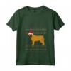 Boerboel Natale Maglietta con Collo a V - Design Natalizio Unico per Amanti dei Cani - Regalo Perfetto per Genitori di Boerboel