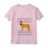 Boerboel Natale Maglietta con Collo a V - Design Natalizio Unico per Amanti dei Cani - Regalo Perfetto per Genitori di Boerboel