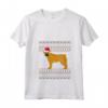 Boerboel Natale Maglietta con Collo a V - Design Natalizio Unico per Amanti dei Cani - Regalo Perfetto per Genitori di Boerboel