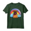 Carino Boerboel Rainbow Cloud South African Mastiff Puppy Dog Maglietta - Felicità tra le Nuvole - Ideale per Amanti dei Cani e Proprietari di Boerboel