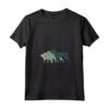 Donna Cane Mamma & Papà Silhouette - Vintage Boerboel Maglietta con Collo a V - Ideale come Regalo per Amanti dei Cani - Acquista Online Maglietta Boerboel