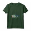Donna Cane Mamma & Papà Silhouette - Vintage Boerboel Maglietta con Collo a V - Ideale come Regalo per Amanti dei Cani - Acquista Online Maglietta Boerboel