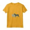 Donna Cane Mamma & Papà Silhouette - Vintage Boerboel Maglietta con Collo a V - Ideale come Regalo per Amanti dei Cani - Acquista Online Maglietta Boerboel