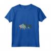 Donna Cane Mamma & Papà Silhouette - Vintage Boerboel Maglietta con Collo a V - Ideale come Regalo per Amanti dei Cani - Acquista Online Maglietta Boerboel