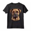 Carino Boerboel Viso Cartoon - Sud Africano Mastino Amante Del Cane Maglietta - Ideale per Proprietari e Addestratori di Boerboel