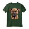 Carino Boerboel Viso Cartoon - Sud Africano Mastino Amante Del Cane Maglietta - Ideale per Proprietari e Addestratori di Boerboel