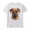Carino Boerboel Viso Cartoon - Sud Africano Mastino Amante Del Cane Maglietta - Ideale per Proprietari e Addestratori di Boerboel