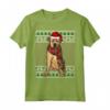 Ugly Christmas Boerboel Natale Maglietta - Design Divertente per Amanti dei Cani - Ideale Regalo Natalizio