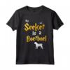 Regali Boerboel - Boerboel Maglietta My Seeker is Boerboel - Design Magico per Proprietari di Cani