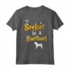 Regali Boerboel - Boerboel Maglietta My Seeker is Boerboel - Design Magico per Proprietari di Cani