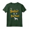 Regali Boerboel - Boerboel Maglietta My Seeker is Boerboel - Design Magico per Proprietari di Cani