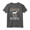 Amante del caffè e dei cani Boerboel Maglietta - Regalo per Allevatori e Amanti dei Cani - Ideale per Natale e Compleanno