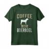 Amante del caffè e dei cani Boerboel Maglietta - Regalo per Allevatori e Amanti dei Cani - Ideale per Natale e Compleanno