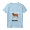 Donna Boerboel Lover - Non Stavo Ascoltando, Stavo Pensando al Design Boerboel - Maglietta con Collo a V per Amanti dei Cani Boerboel