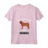 Donna Boerboel Lover - Non Stavo Ascoltando, Stavo Pensando al Design Boerboel - Maglietta con Collo a V per Amanti dei Cani Boerboel
