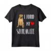 Trovato Mia Anima Gemella Boerboel Maglietta - Design Divertente per Amanti dei Cani - Ideale Regalo per Proprietari di Boerboel