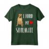 Trovato Mia Anima Gemella Boerboel Maglietta - Design Divertente per Amanti dei Cani - Ideale Regalo per Proprietari di Boerboel