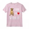 Trovato Mia Anima Gemella Boerboel Maglietta - Design Divertente per Amanti dei Cani - Ideale Regalo per Proprietari di Boerboel
