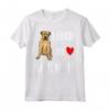 Trovato Mia Anima Gemella Boerboel Maglietta - Design Divertente per Amanti dei Cani - Ideale Regalo per Proprietari di Boerboel