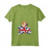 Donna HapTiger Boerboel Maglietta con Collo a V - UK Flag Dog Lover Apparel - Perfect for Canine Enthusiasts